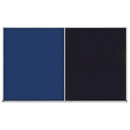 United Visual Products Enclosed Corkboard, 1 Door, 24"x36", 4" Fra UV3401-WHITE-COBACC